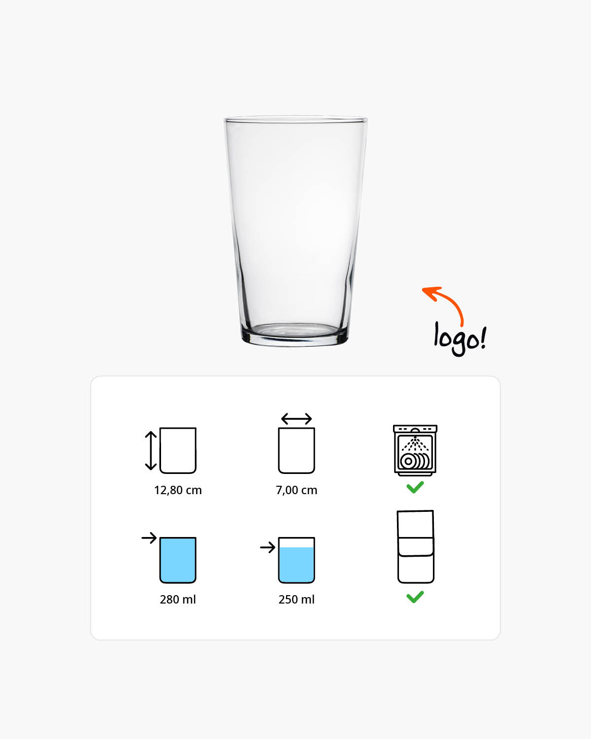 Connor tumbler 280 ml Bedrukt of Lasergravure  of Gravurelook  sfeerfoto 1