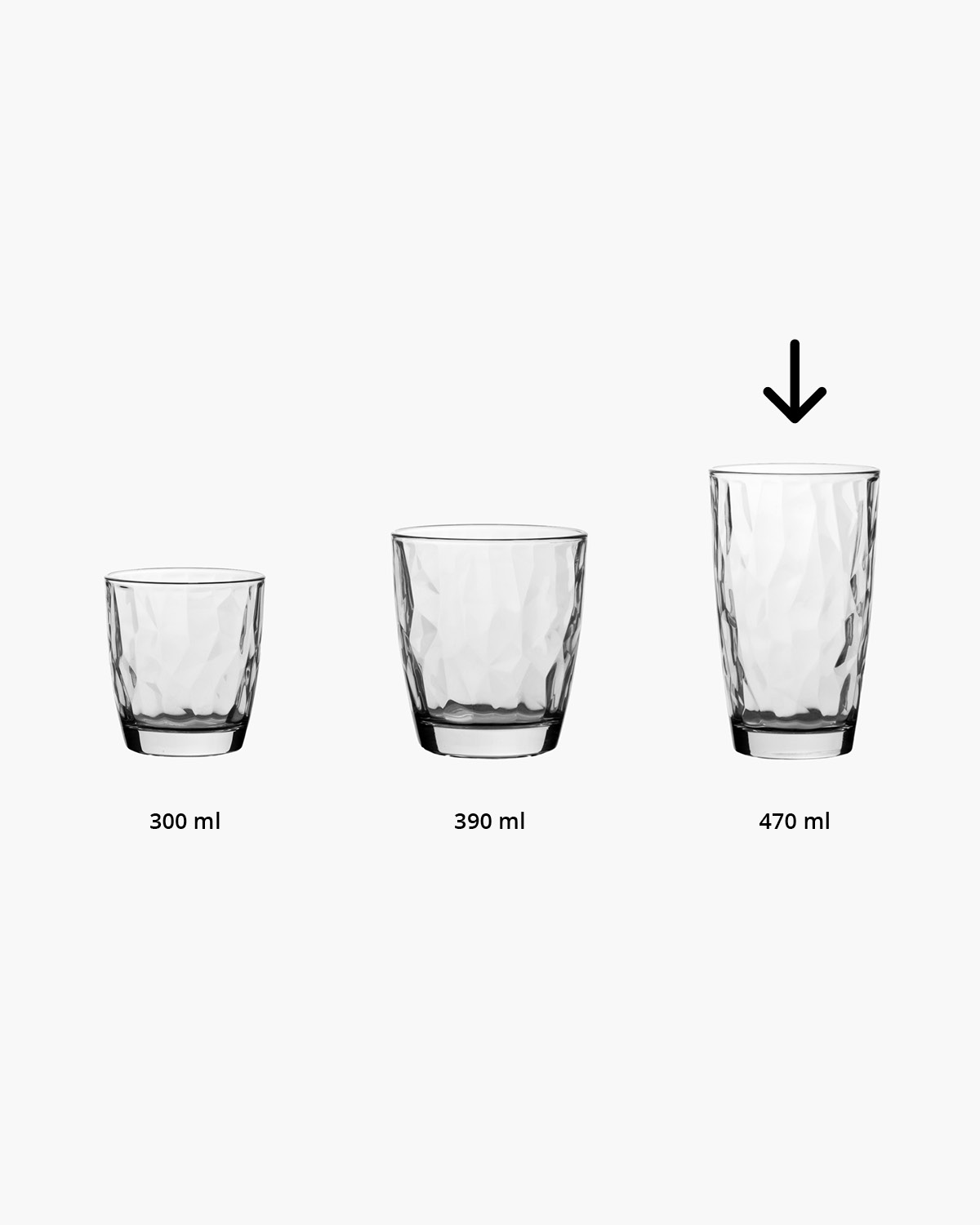 Diana longdrink 470 ml Bedrukt of Lasergravure  of Gravurelook  sfeerfoto 2