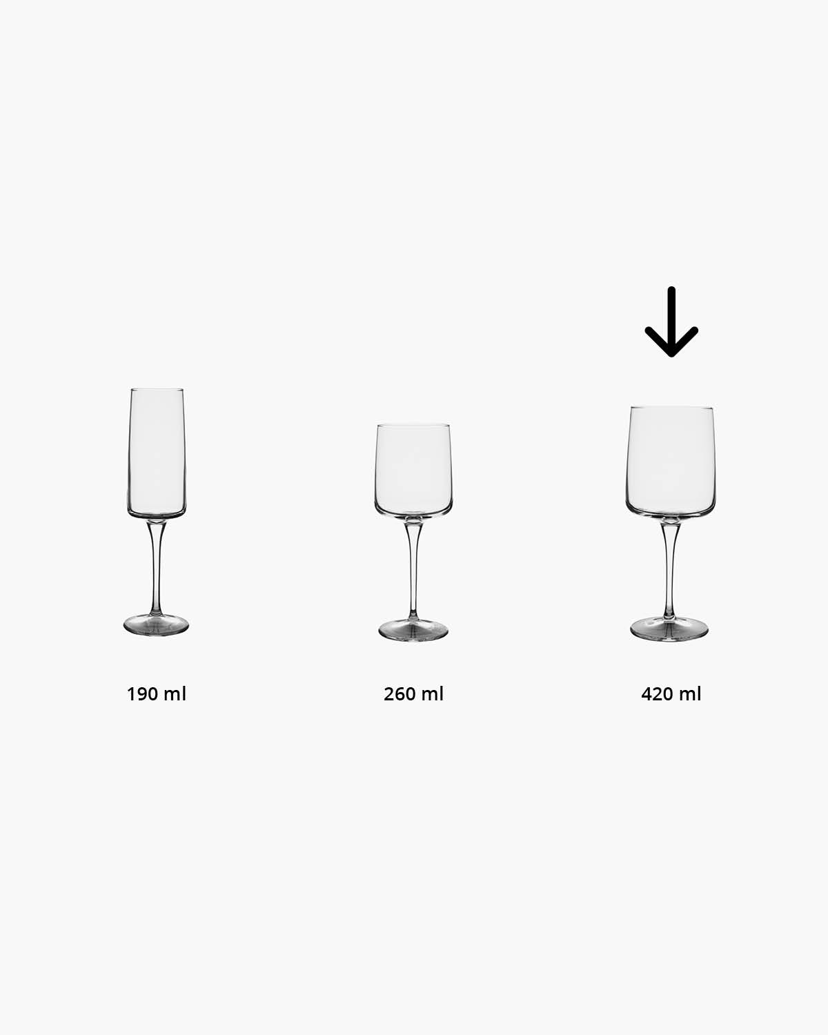 Isaak wijnglas 420 ml Bedrukt of Lasergravure  of Gravurelook  sfeerfoto 1