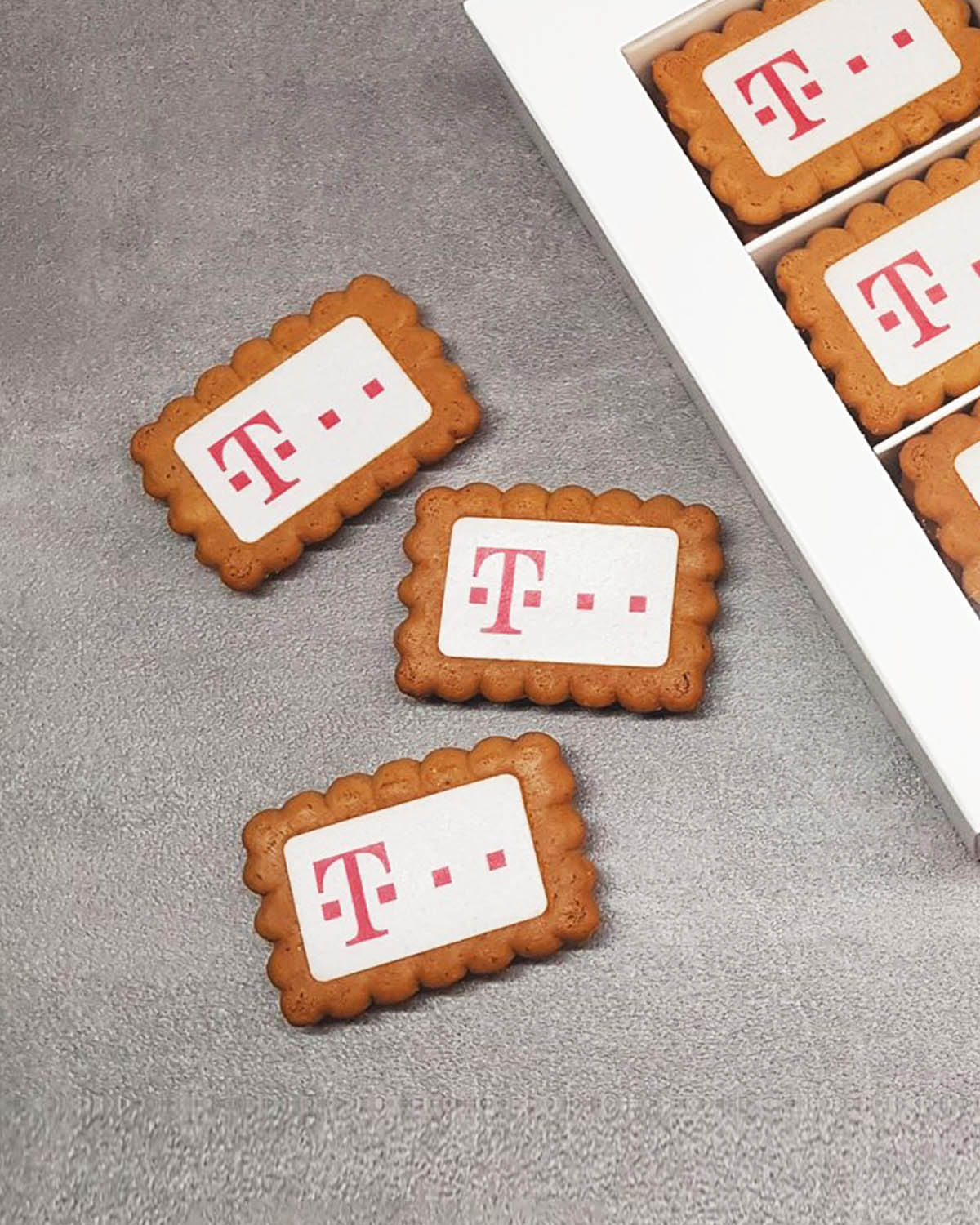Gingerbread koekjes karamel 5 g Bedrukt (op koekje)  sfeerfoto 6