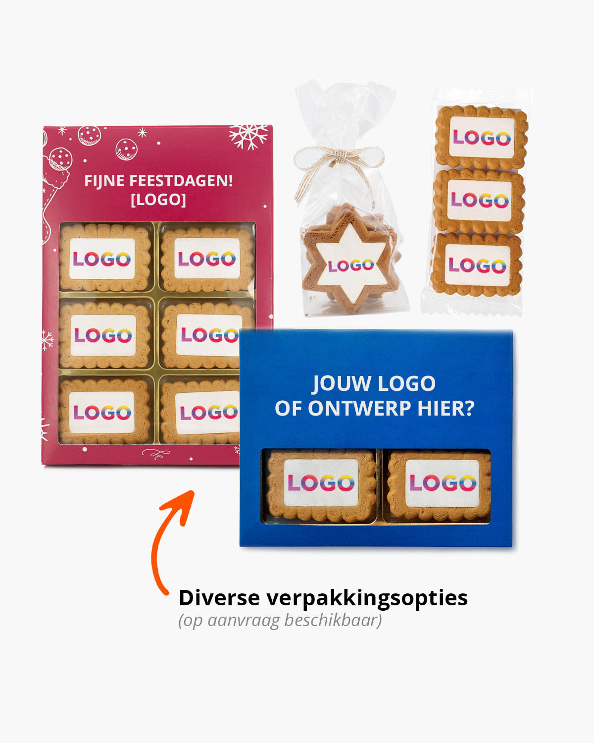 Gingerbread koekjes kerstboom karamel 8,7 g Bedrukt (op koekje)  sfeerfoto 3