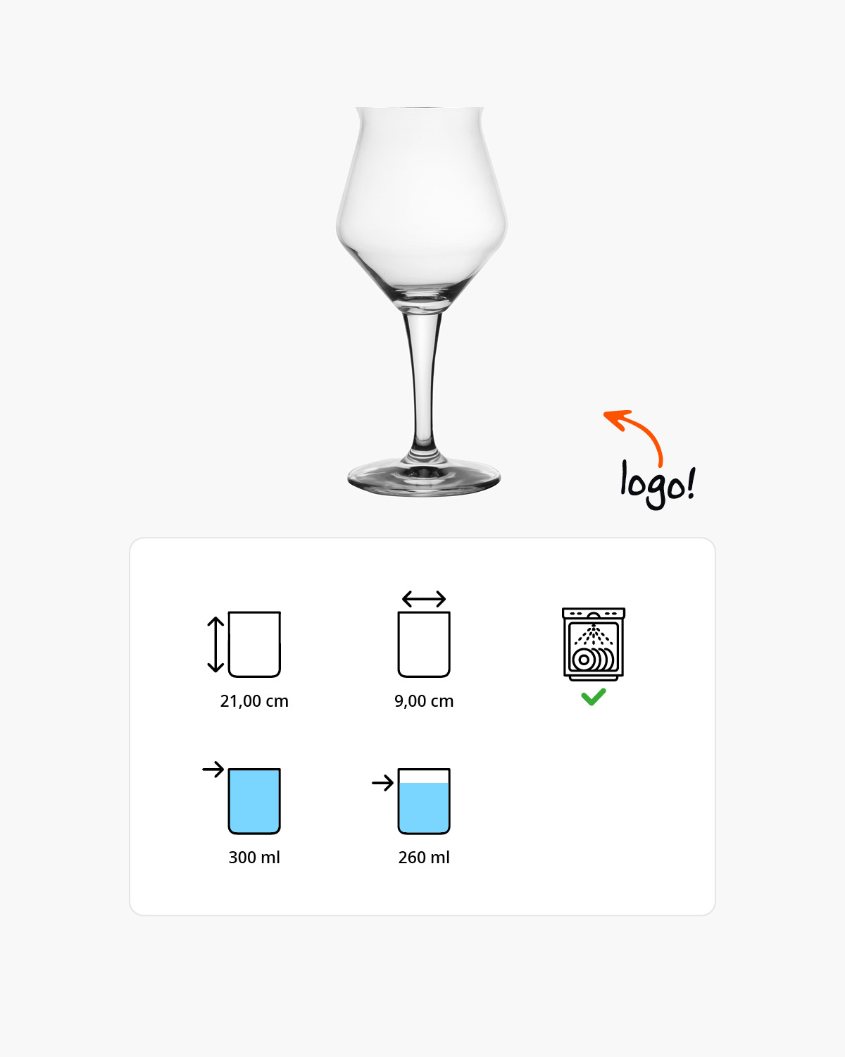 Kelsey bierglas 300 ml Bedrukt of Lasergravure  of Gravurelook  sfeerfoto 1