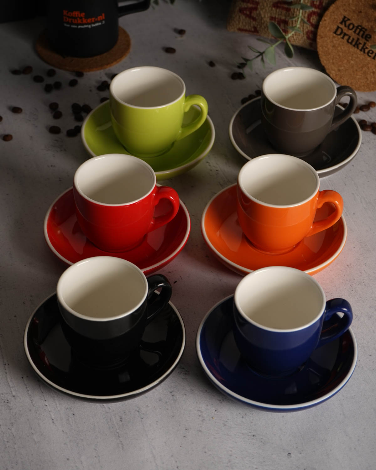 Palmer Colors kop en schotel 140 ml Bedrukt sfeerfoto 5