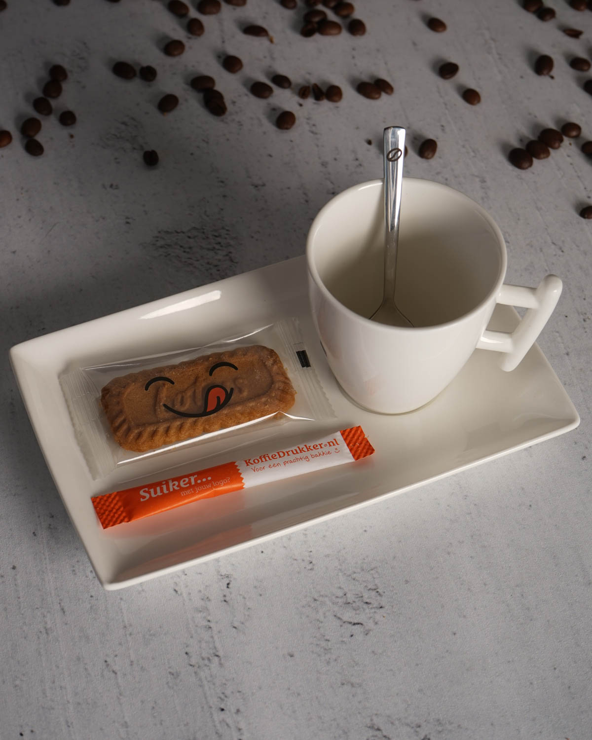 Warschau kop en schotel elegant 170 ml Bedrukt sfeerfoto 5