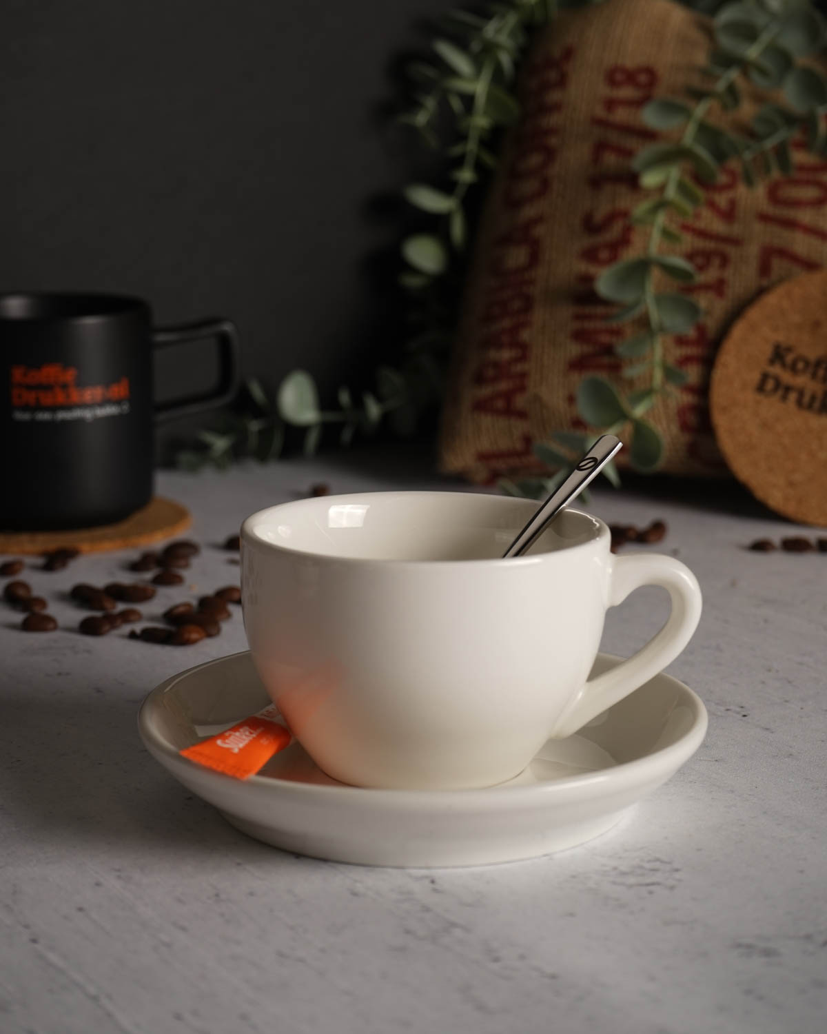 Palmer Robusta kop en schotel 210 ml Bedrukt sfeerfoto 3