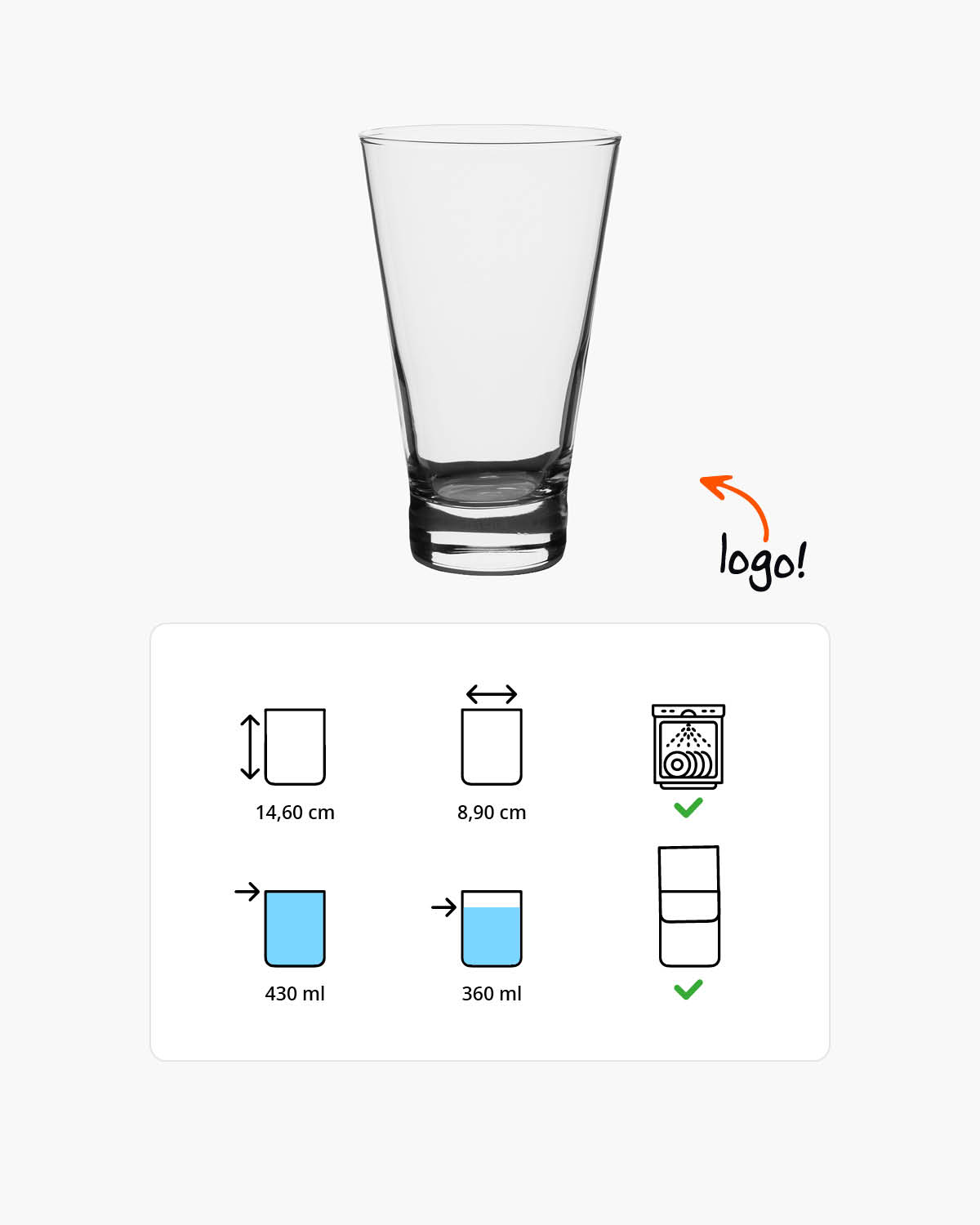 Skyline tumbler 430 ml Bedrukt of Lasergravure  of Gravurelook  sfeerfoto 1