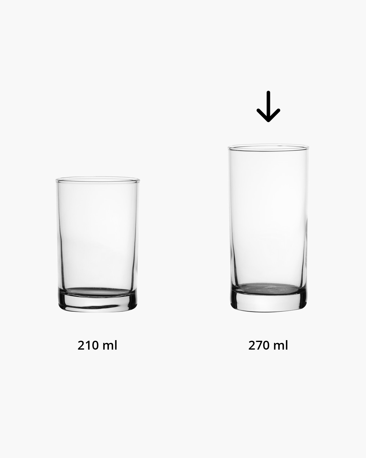 Vegas longdrinkglas 270 ml Bedrukt of Lasergravure  of Gravurelook  sfeerfoto 2