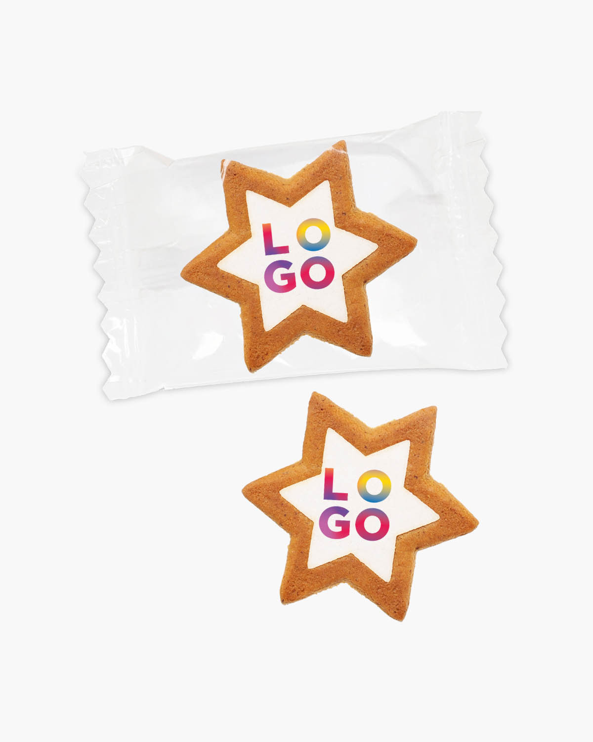 Gingerbread koekjes ster naturel 8,6 g