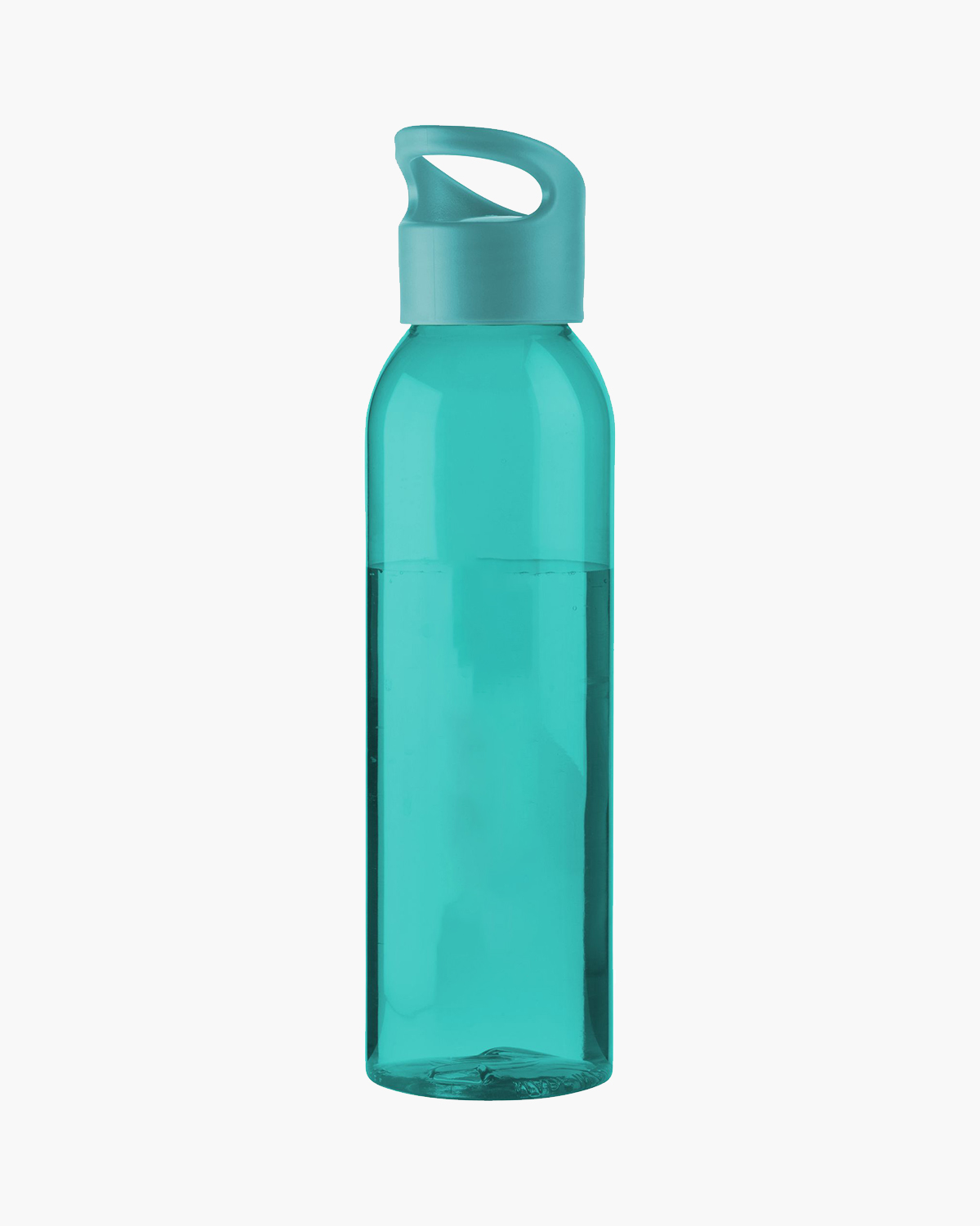 Sandy drinkfles plastic gekleurd 650 ml Turquoise Bedrukt (full color)