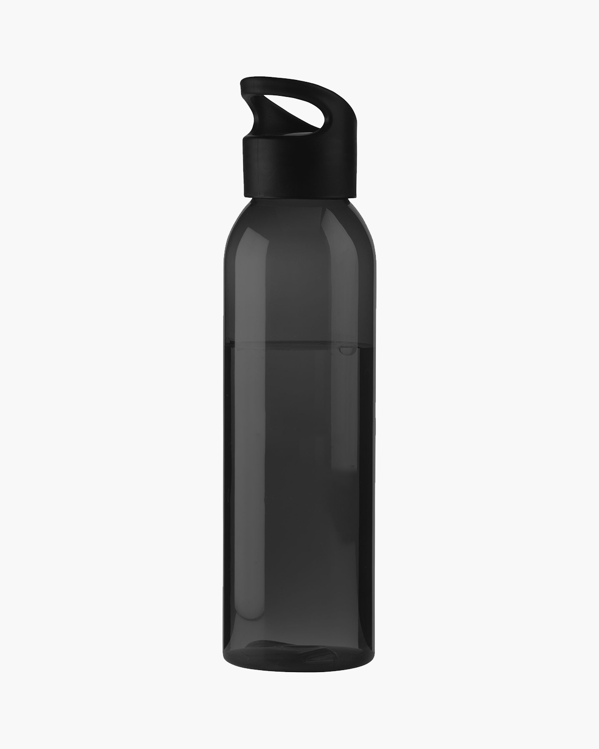 Sandy drinkfles plastic gekleurd 650 ml Zwart Bedrukt (full color)