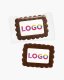 Optie Gingerbread koekjes chocolade zeezout 5 g
