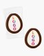 Optie Gingerbread koekjes ovaal chocolade zeezout 6 g