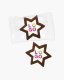 Optie Gingerbread koekjes ster chocolade zeezout 8,6 g